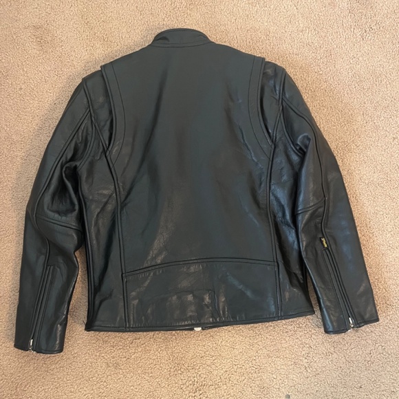 Master Supply Co 100% Geniuine Full Grain Leather Jacket Zip Jacket Daytona XS - Picture 7 of 9